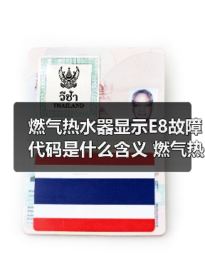 燃气热水器显示E8故障代码是什么含义 燃气热水器显示E8故障代码含义及解决方法【详解】（图2）