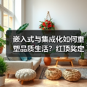 嵌入式与集成化如何重塑品质生活？红顶奖定义家居美学新范式