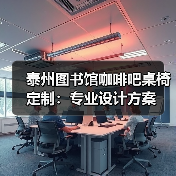 泰州图书馆咖啡吧桌椅定制：专业设计方案
