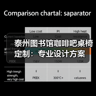 泰州图书馆咖啡吧桌椅定制:专业设计方案(图4) 泰州图书馆咖啡吧桌椅定制:专业设计方案(图4)