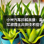 小米汽车拆解直播:雷军邀博主共探技术细节(图3) 小米汽车拆解直播:雷军邀博主共探技术细节(图3)