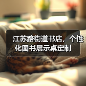 江苏路街道书店，个性化图书展示桌定制（图4）