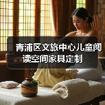 青浦区文旅中心儿童阅读空间家具定制(图4) 青浦区文旅中心儿童阅读空间家具定制(图4)