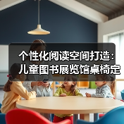 个性化阅读空间打造：儿童图书展览馆桌椅定制（图3）