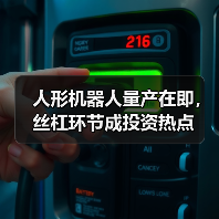 人形机器人量产在即，丝杠环节成投资热点