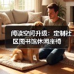 阅读空间升级：定制社区图书馆休闲座椅（图3）
