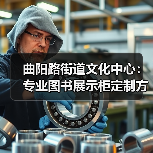 曲阳路街道文化中心：专业图书展示柜定制方案