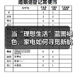 当“理想生活”蓝图褪色，家电如何寻觅新航道？