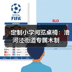 定制小学阅览桌椅：漕河泾街道专属木制（图4）
