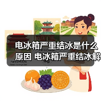 电冰箱严重结冰是什么原因 电冰箱严重结冰解决方法【详解】