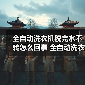 全自动洗衣机脱完水不转怎么回事 全自动洗衣机脱完水不转解决方法【详解】（图1）
