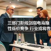 三部门新规剑指电商隐性低价竞争 行业或将告别“最低价”内卷