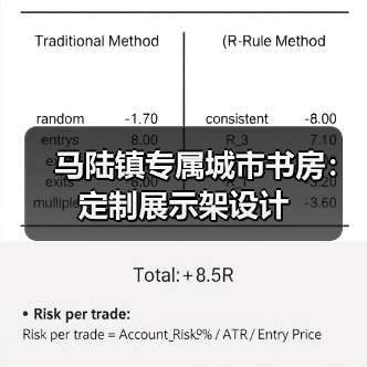 马陆镇专属城市书房:定制展示架设计(图3) 马陆镇专属城市书房:定制展示架设计(图3)