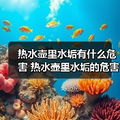 热水壶里水垢有什么危害 热水壶里水垢的危害及去除方法【详解】(图1) 热水壶里水垢有什么危害 热水壶里水垢的危害及去除方法【详解】(图1)