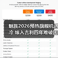 魅族2026预热旗舰机遇冷 嫁入吉利四年难破困局