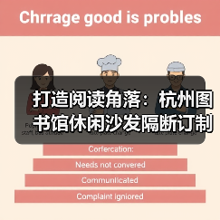 打造阅读角落：杭州图书馆休闲沙发隔断订制