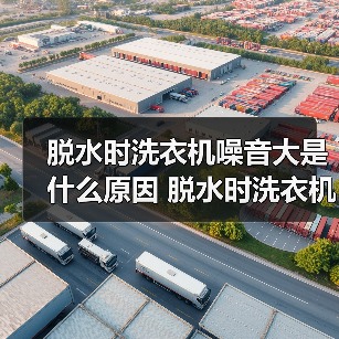 脱水时洗衣机噪音大是什么原因 脱水时洗衣机噪音大解决方法【详解】