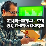 定制图书室家具:空间规划打造专属阅读环境(图3) 定制图书室家具:空间规划打造专属阅读环境(图3)