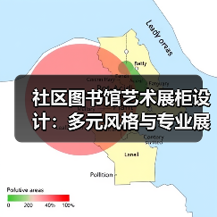 社区图书馆艺术展柜设计：多元风格与专业展示空间（图2）