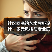 社区图书馆艺术展柜设计：多元风格与专业展示空间