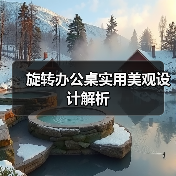 旋转办公桌实用美观设计解析（图2）