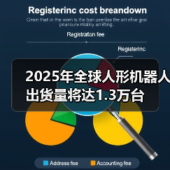 2025年全球人形机器人出货量将达1.3万台