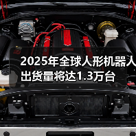 2025年全球人形机器人出货量将达1.3万台（图3）