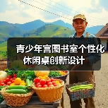 青少年宫图书室个性化休闲桌创新设计(图4) 青少年宫图书室个性化休闲桌创新设计(图4)