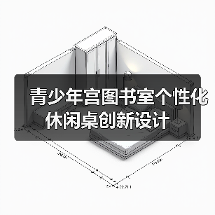 青少年宫图书室个性化休闲桌创新设计(图3) 青少年宫图书室个性化休闲桌创新设计(图3)
