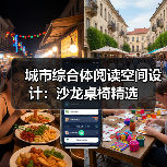 城市综合体阅读空间设计：沙龙桌椅精选（图3）