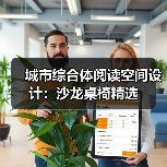 城市综合体阅读空间设计：沙龙桌椅精选（图4）