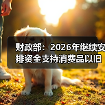 财政部：2026年继续安排资金支持消费品以旧换新（图3）