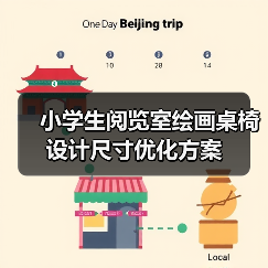 小学生阅览室绘画桌椅设计尺寸优化方案(图3) 小学生阅览室绘画桌椅设计尺寸优化方案(图3)