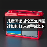 儿童阅读讨论室空间设计如何打造温馨成长环境(图3) 儿童阅读讨论室空间设计如何打造温馨成长环境(图3)
