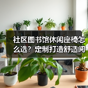 社区图书馆休闲座椅怎么选？定制打造舒适阅读空间（图2）