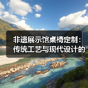 非遗展示馆桌椅定制：传统工艺与现代设计的巧妙融合