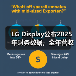 LG Display公布2025年财务数据，全年营收实现25.81万亿韩元