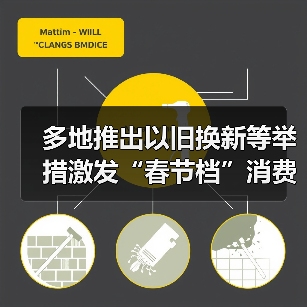 多地推出以旧换新等举措激发“春节档”消费潜力