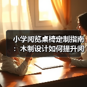 小学阅览桌椅定制指南:木制设计如何提升阅读体验?(图3) 小学阅览桌椅定制指南:木制设计如何提升阅读体验?(图3)