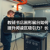 教辅书店圆形展台如何提升阅读区吸引力?长寿路街道定制方案解析(图3) 教辅书店圆形展台如何提升阅读区吸引力?长寿路街道定制方案解析(图3)