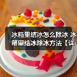 冰箱里结冰怎么除冰 冰箱里结冰除冰方法【详解】(图2) 冰箱里结冰怎么除冰 冰箱里结冰除冰方法【详解】(图2)