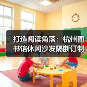 打造阅读角落:杭州图书馆休闲沙发隔断订制(图2) 打造阅读角落:杭州图书馆休闲沙发隔断订制(图2)