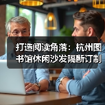 打造阅读角落:杭州图书馆休闲沙发隔断订制(图3) 打造阅读角落:杭州图书馆休闲沙发隔断订制(图3)