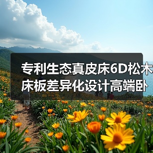 专利生态真皮床6D松木床板差异化设计高端卧室家具（图4）