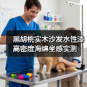 黑胡桃实木沙发水性漆高密度海绵坐感实测（图4）