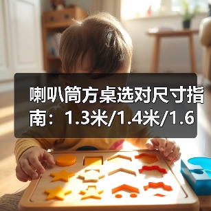 喇叭筒方桌选对尺寸指南：1.3米/1.4米/1.6米黑色白色碳素钢脚椅（图2）