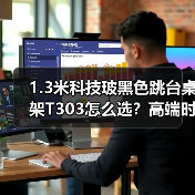 1.3米科技玻黑色跳台桌架T303怎么选?高端时尚款推荐(图2) 1.3米科技玻黑色跳台桌架T303怎么选?高端时尚款推荐(图2)