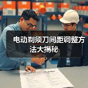 电动剃须刀间距调整方法大揭秘