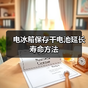 电冰箱保存干电池延长寿命方法