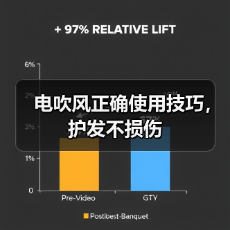 电吹风正确使用技巧,护发不损伤(图4) 电吹风正确使用技巧,护发不损伤(图4)
